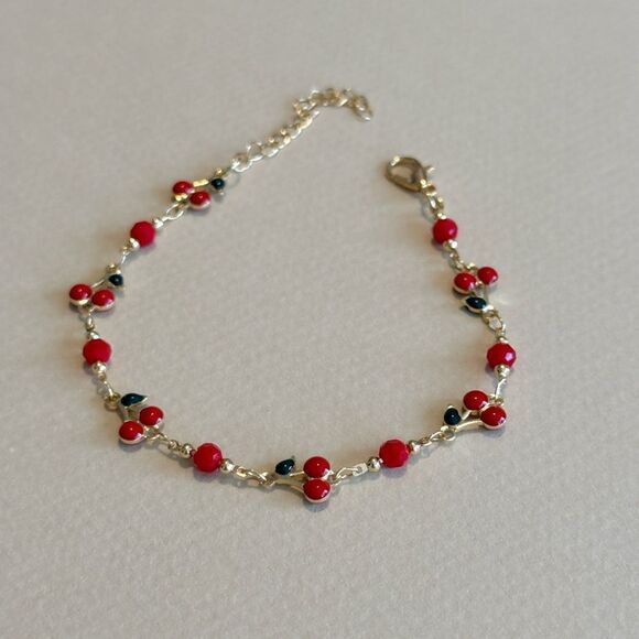 Cherry bracelet Bracelet #1517 - Picture 3 of 4